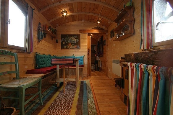 cuisine aménagée roulotte Lambersart