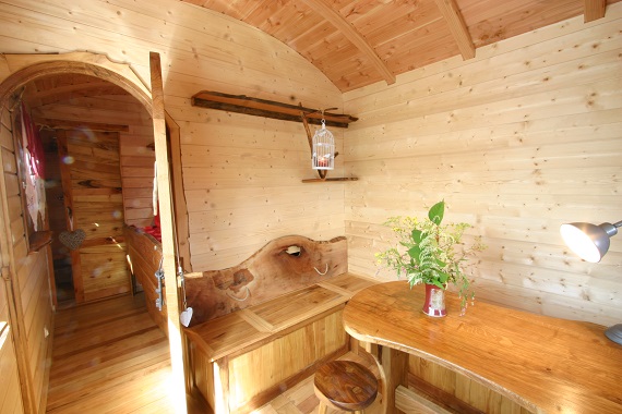 Photo intérieur des roulottes 6