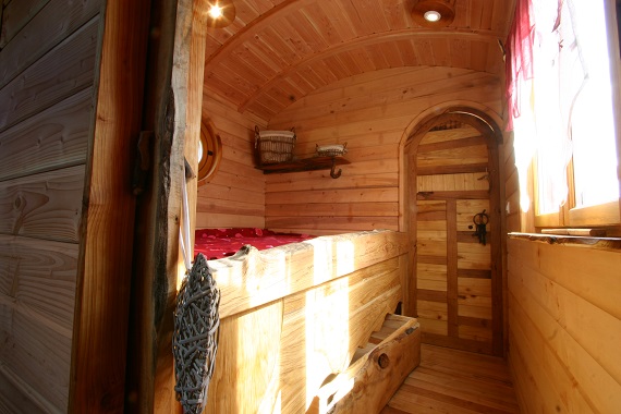 Photo intérieur des roulottes 9