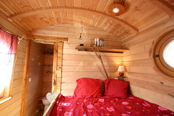 Photo intérieur des roulottes 10