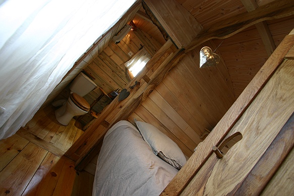 Chambre de la roulotte.