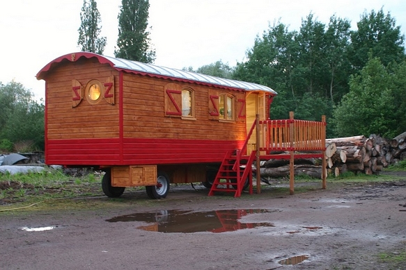 roulotte à proximitée de L'océan. 