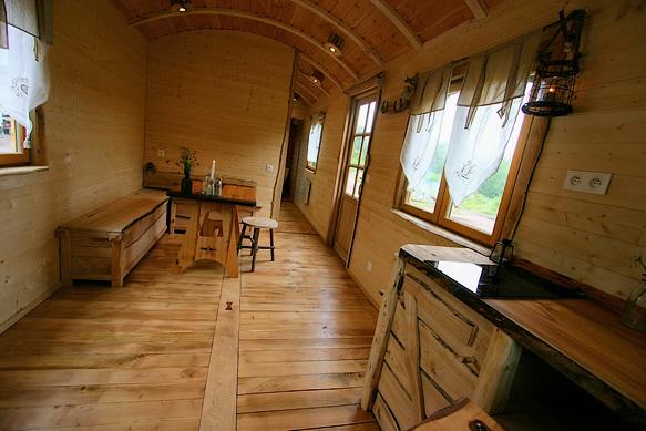 Roulotte équipées près de Bayonne. 