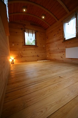 roulotte pour accueillir les amis.