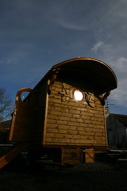 Roulotte chutes du Carbet en Guadeloupe.