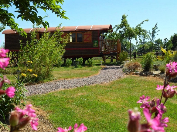 Roulotte à Giverny.