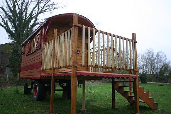 Roulotte petit déjeuner. 