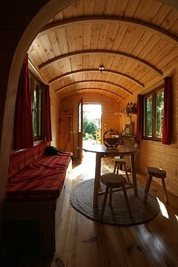 Roulotte à côté de granville.