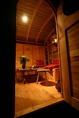 Roulotte en location en Guadeloupe.