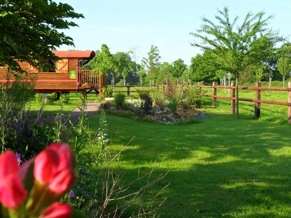 Roulotte près de Honfleur.