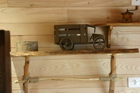 Photo intérieur des roulottes 14