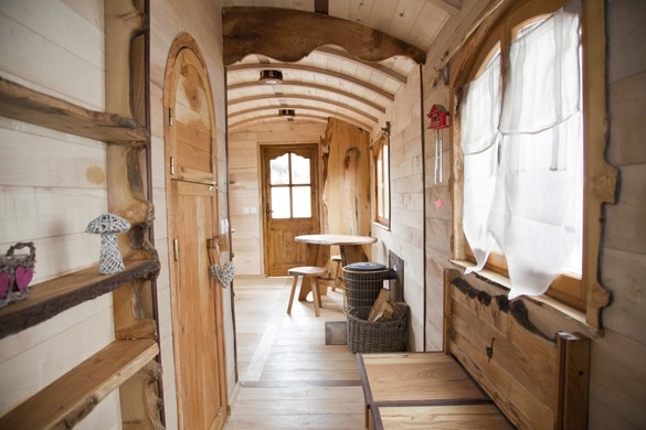 Roulotte en Italies près de Veneto. 