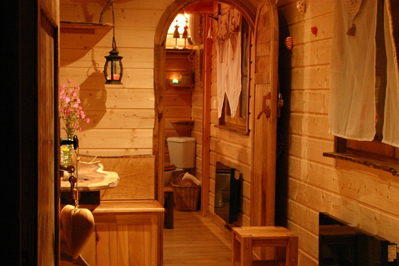 Roulotte pour 4 personnes. 