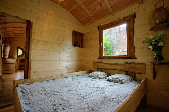 Roulotte Aveyron la Truyère. 