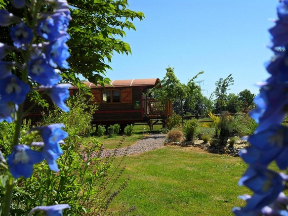 Roulotte près des Andelys.