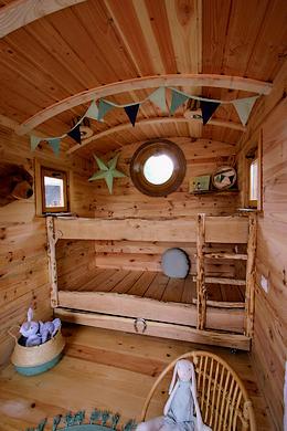 roulotte près du parc naturel du Luberon.