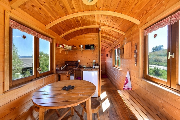 Roulotte Hautes Alpes. 