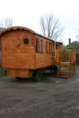 Roulotte peuplier.