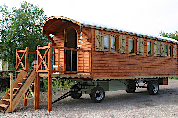 Roulotte près de Strasbourg