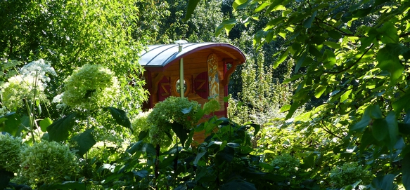 Roulotte proche de Perpignan. 