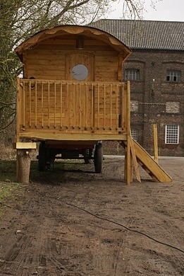 terrasse de la roulotte