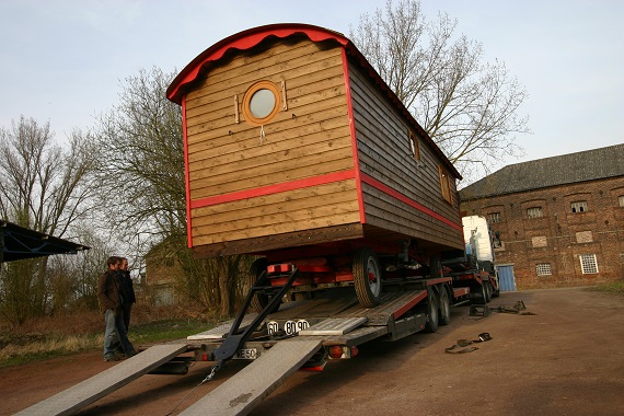 photo transport des roulottes vers nos clients 4